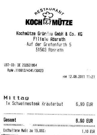 felv Hffner Kochmtze Restaurant